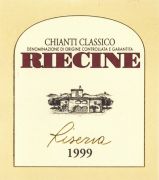 Chianti ris_Riecine 1999